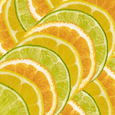 Citrus Diagonals by Natalie Kinnear