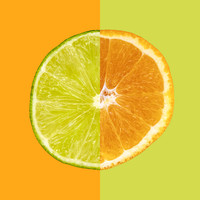 Lime and Orange by Natalie Kinnear