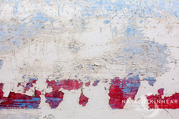 Peeling Paint Abstract 2 by Natalie Kinnear